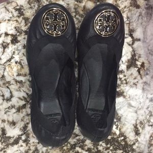 Tory Burch Ballerina Flats Black